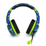 SLUŠALKE STEALTH MULTIFORMAT CAMO STEREO GAMING HEADSET - modre maskirne barve