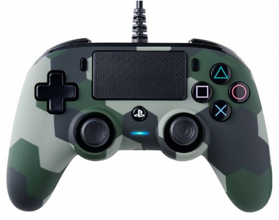 Nacon | PS4 WIRED COMPACT ŽIČNI KONTROLER CAMO GREEN