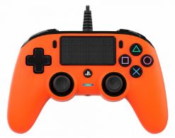 NACON PS4 ŽIČNI IGRALNI PLOŠČEK, ORANŽEN