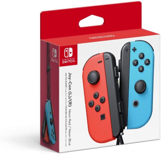 SWITCH JOY-CON PAIR NEON RED/NEON BLUE