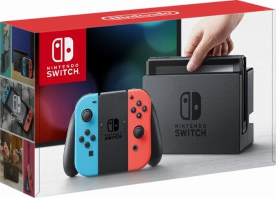 Igralna konzola NINTENDO SWITCH + RED&BLUE JOY-CON