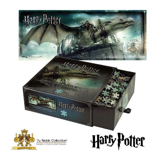 NOBLE COLLECTION - HARRY POTTER - GIFTS - GRINGOTTS BANK ESCAPE 1000PC JIGSAW PUZZLE SESTAVLJANKA