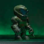 MERCHANDISE DOOM - DOOM SLAYER COLLECTIBLE FIGURINE