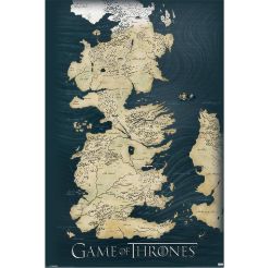 Pyramid GAME OF THRONES - MAP MAXI plakat