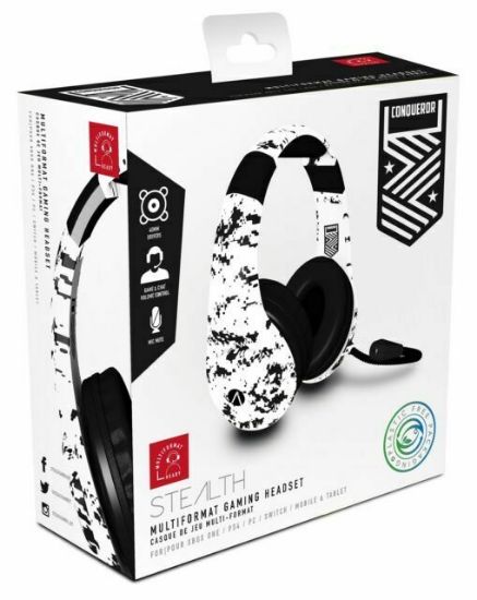 SLUŠALKE STEALTH CONQUEROR STEREO GAMING HEADSET MULTIFORMAT