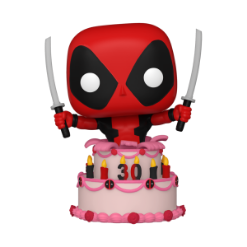 FUNKO POP: MARVEL - DEADPOOL 30TH - DEADPOOL IN CAKE