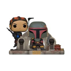 FUNKO POP MOMENT: MANDALORIAN - BOBA FETT & FENNEC SHAND