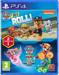 Paw Patrol: On a roll! and PAW Patrol: Mighty Pups Save Adventure Bay Bundle (Playstation 4)