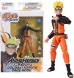 BANDAI ANIME HEROES NARUTO - UZUMAKI NARUTO SAGE MODE FIGURICA