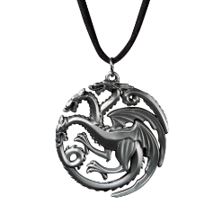 NOBLE COLLECTION - GAME OF THRONES - J - TARGARYEN PENDANT / CUSTOME