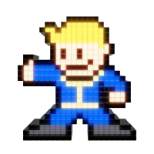 PIXEL PALS SVETILKA FALLOUT 4 VAULT BOY