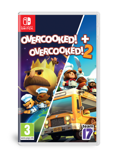 Overcooked + Overcooked 2 Double Pack (Switch)