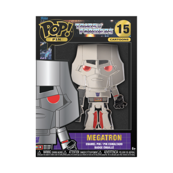 FUNKO POP PIN: TRANSFORMERS - MEGATRON