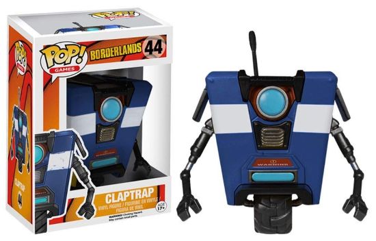 FIGURA POP! BORDERLANDS CLAP TRAP BLUE #44