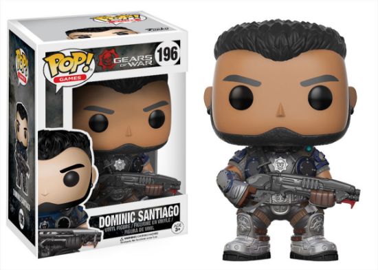 FUNKO POP GAMES: GEARS OF WAR - DOMINIC SANTIAGO