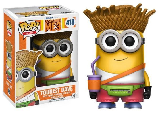 FUNKO POP MOVIES: DESPICABLE ME 3 - DAVE TOURIST