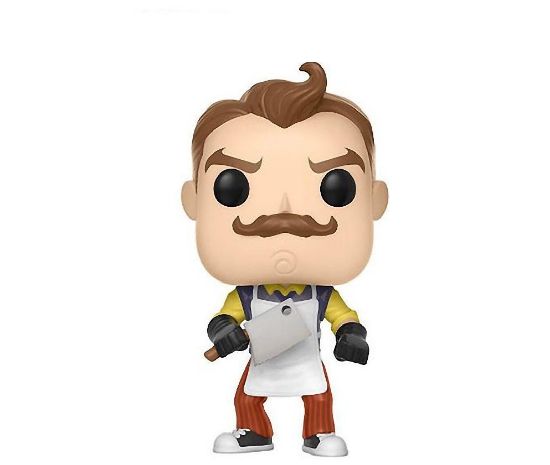 Figura FUNKO POP! VINYL: GAMES: HELLO NEIGHBOR: NEIGHBOR W/ APRON & MEAT CLEAVER