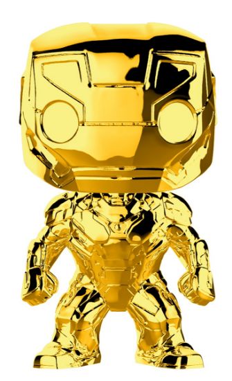 FUNKO POP: MARVEL - THE FIRST TEN YEARS - IRON MAN (CHROME)