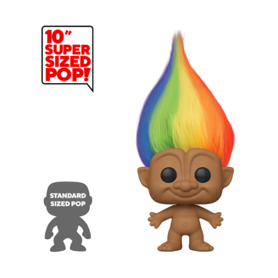 FUNKO POP TROLLS: TROLLS - 10" TROLL MULTICOLORED HAIR