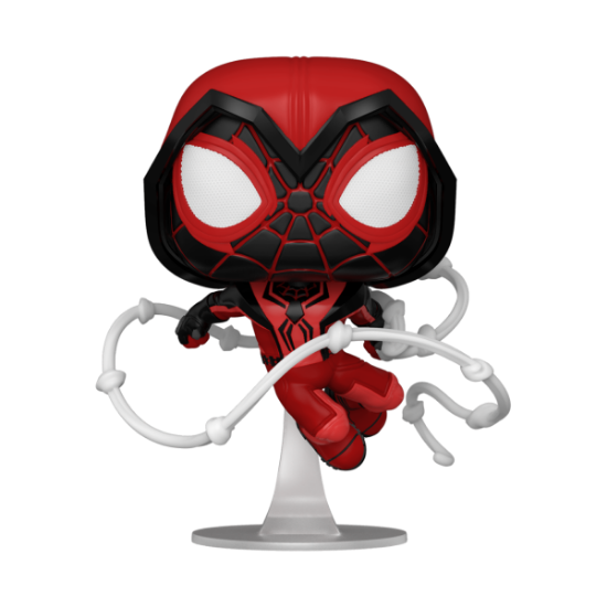 FUNKO POP GAMES: MILES MORALES - CRIMSON COWL SUIT