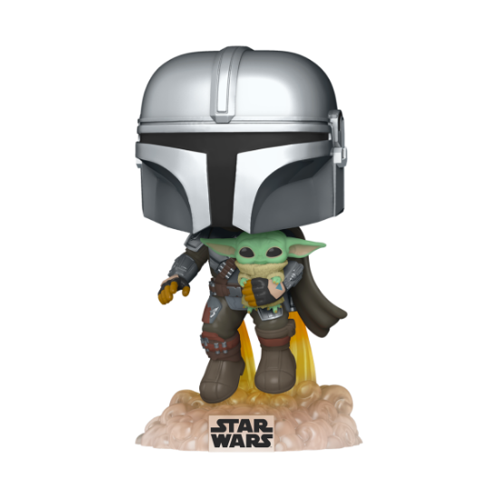 FUNKO POP: STAR WARS - MANDALORIAN - MANDO FLYING W/JET PACK