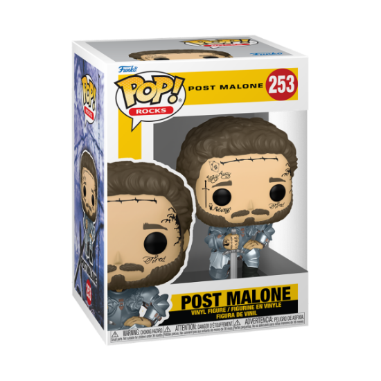 FUNKO POP ROCKS: POST MALONE - KNIGHT POST MALONE