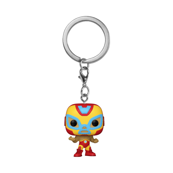 FUNKO POCKET POP KEYCHAIN Marvel Lucha Libre Iron man obesek