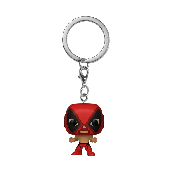 FUNKO POCKET POP KEYCHAIN Marvel Lucha Libre Deadpool obesek