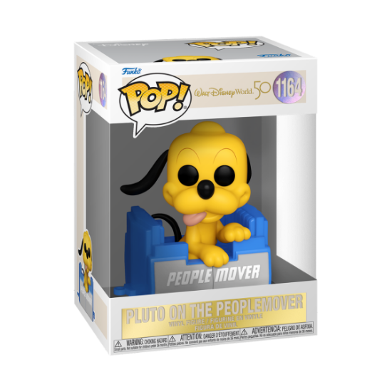 FUNKO POP DISNEY: DISNEY - PEOPLE MOVER PLUTO