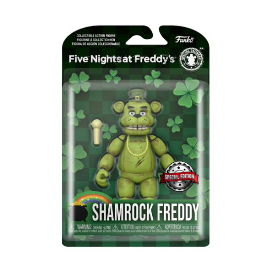 FUNKO ACTION FIGURE: FIVE NIGHTS AT FREDDYS - SHAMROCK FREDDY