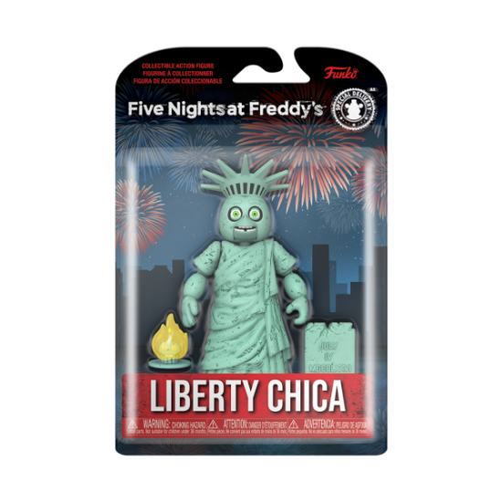 FUNKO ACTION FIGURE: FIVE NIGHTS AT FREDDYS - LIBERTY CHICA