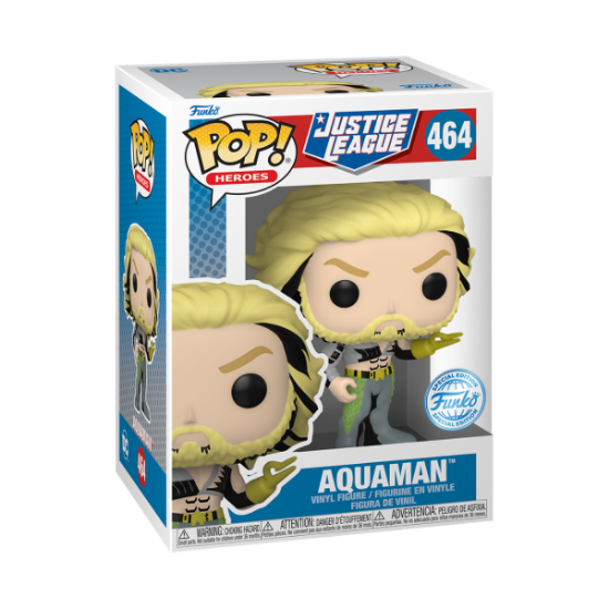 FUNKO POP HEROES: JUSTICE LEAGUE - AQUAMAN (SP)