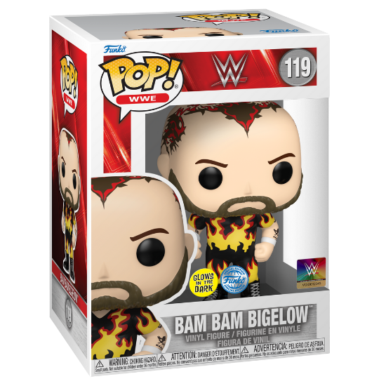 FUNKO POP WWE: BAM BAM BIGELOW (GW)(SP)