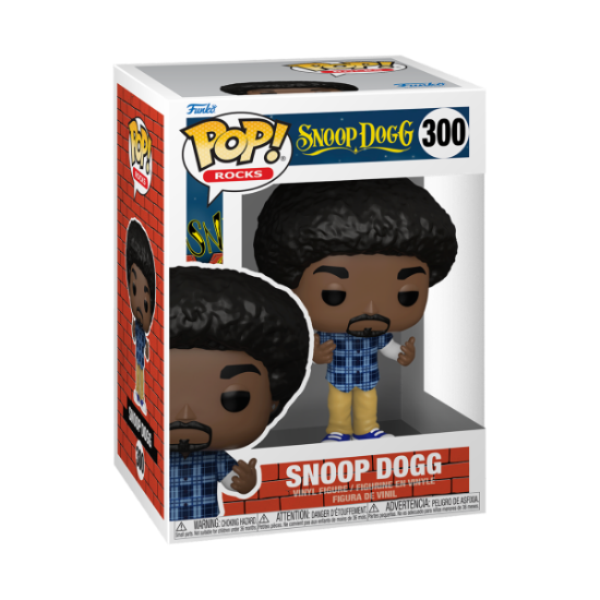 FUNKO POP ROCKS: SNOOP DOGG - SNOOP DOGG (BLUE SHIRT)