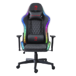 GAMING STOL - MARVO CH-35BK RGB ČRNE BARVE