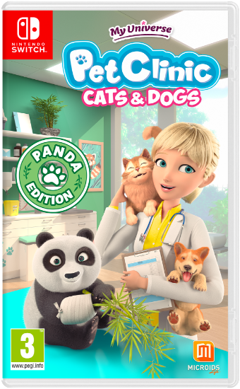 My Universe: Pet Clinic Cats & Dogs - Panda Edition (Nintendo Switch)