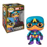 FUNKO POP: MARVEL - BLACK LIGHT - CAPTAIN AMERICA (LIMITED AVAILABILITY)