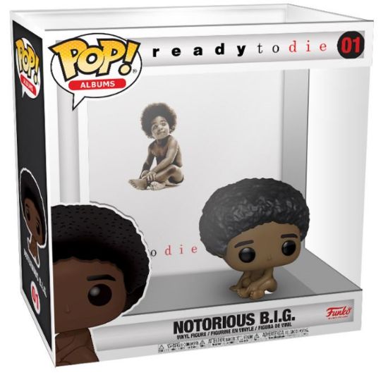 FUNKO POP ALBUMS: BIGGIE SMALLS W/ ACRYLIC CASE