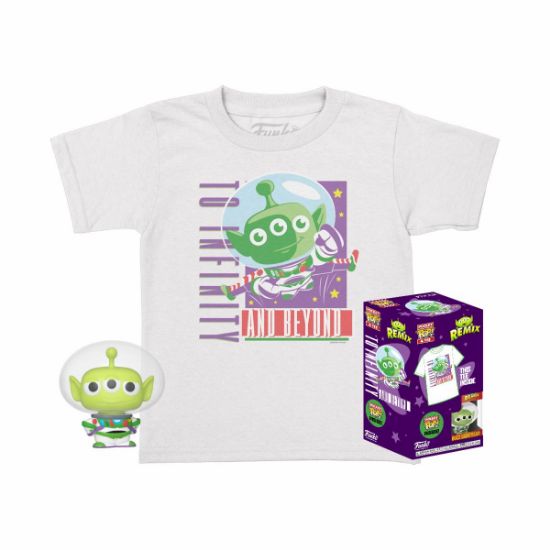 FUNKO POCKET POP & TEE: DISNEY - ALIEN BUZZ