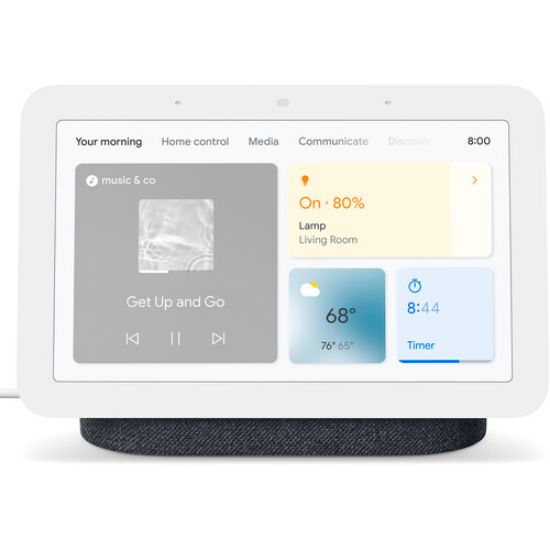 Google Nest Hub 2 generacije - barva oglja