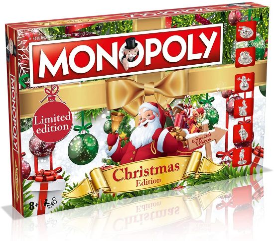 NAMIZNA DRUŽABNA IGRA MONOPOLY - CHRISTMAS EDITION