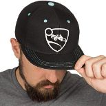 JINX ROCKET LEAGUE BLUE TEAM SNAP BACK HAT - BLACK