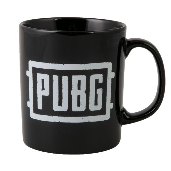 JINX PUBG black white logo skodelica