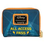 LOUNGEFLY DISNEY GOOFY MOVIE POWERLINE ALL ACCESS PASS ZIP AROUND DENARNICA