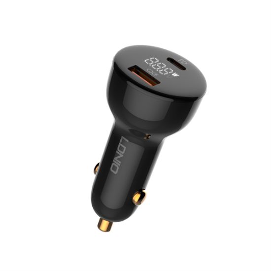 LDNIO CAR CHARGER 2 PORT (1A1C) 100W 5V 3A C101 AVTO POLNILEC