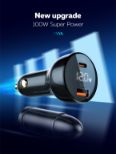 LDNIO CAR CHARGER 2 PORT (1A1C) 100W 5V 3A C101 AVTO POLNILEC