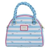 LOUNGEFLY SANRIO TUXEDO SAM STRIPED CROSS BODY TORBA