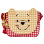 LOUNGEFLY DISNEY WINNIE THE POOH GINGHAM CROSSBODY TORBA