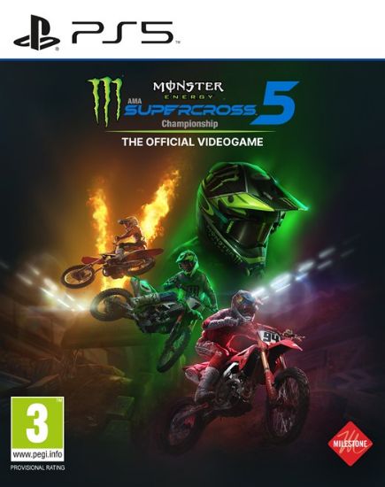 Monster Energy Supercross - The Official Videogame 5 (Playstation 5)