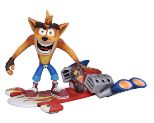 NECA CRASH BANDICOOT - 7 ACTION FIGURE- DELUXE HOVERBOARD CRASH